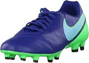 [Nike] Mens Tiempo Genio Leather FG Coastal Blue/Rage Green Si
