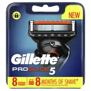 Gillette Fus P/Gld Crt Rf 8Pk