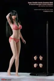 1/6 Female TBLeague PHMB2019-S35 Suntan Skin Mid Bust 12inch Figure Body Head