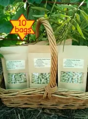 1,000 veg caps CHEAPEST MASSIVE BULK SAVINGS Gumbi Gumbi 10pkts premium