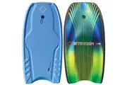 Redback Stinger 42" Bodyboard Beach Surf Board Slick Bottom Crescent Tail Blue