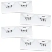 Ardell Accent Half Lashes 311 - Black, Lightweight Cat Eye Half Lashes for Natur