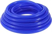X AUTOHAUX 1 Pc for Air and Water Silicone Vacuum Tubing Hose High Temperature Automotive Vacuum Line 50Ft 5/8" 16mm ID 3.5mm Thickness Blue Silicone