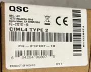 NEW IN BOX QSC Q-SYS CIML4 TYPE2 I/O Card Networked Audio Input Card