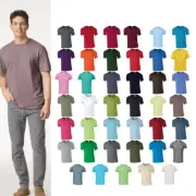 Men's Plain t-shirt 64000 - Gildan Softstyle adult Lightweight ringspun tee