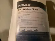 NWT SEALED Kӧlbs Bed Wedge Pillow Memory Foam Jacquard Cover for Head Leg Foot