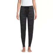 Jaclyn Intimates Women's Basic Sleep Pajama Pants Grey L