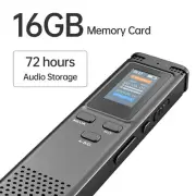 16GB Digital Voice Activated Audio Recording Noise Reduction V4V4