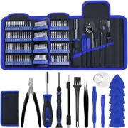 118 in 1 Precision Screwdriver Sets with Multifunction 100 Magnetic Driver Kits with Flexible Shaft,Extension Rod Compatible for Phone,Computer, Table