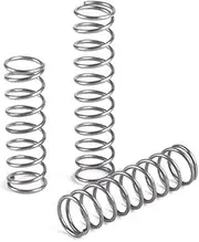 Compression Springs Springs Metal Springs 100pcs Metal Return Springs 4mm 5mm 6mm OD, 304 Stainless Steel Pen Spring 10-30mm Long, Mini Springs for DIY Project and Home Repair(0.4mm*5mm*25mm)