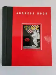 Time Magazine Vintage Hard Cover Address Book 1995 NEW Man On The Moon