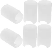 Totority 6pcs Silicone Corner Protectors Kit for Child Safety Drawer Handle Door Bumper Covers for Furniture