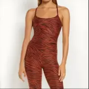 BEYOND YOGA Caught In The Midi HW Leggings And Spacedye Slim Racerback Top Set S