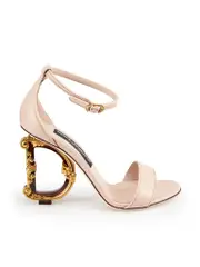 S/S 24 Pink Leather Kiera 105 Sandals