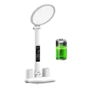 Table Lamp With Touchable Display, 3200mAh USB Power Charging Option