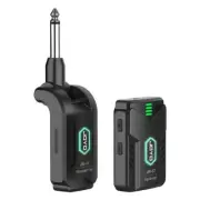 JOYO JW-07 2.4G Wireless In-ear Monitor System for Earphones, Guitar, DJ, Black