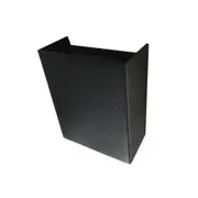 LED Up / Down Wall Light Weatherproof 8W Black Aluminium 4000K - VBLWL-301-4-40