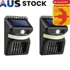 Solar Electric Bug Zapper Lamp Waterproof Mosquito Killer Wall Light Outdoor Use