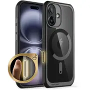 For Iphone 16 6.1 Inch Ub Mag Series Slim Shockproof Protective Magnetic Phone Case Compatible with Magsafe