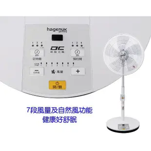 哈根諾克 16吋 DC直流 電風扇 HGN-168DC (免運費)