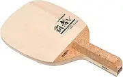 Yasaka Table Tennis Racquet Champion V Pen Holder (Japanese Style), Attack Type, Wood (Cypress), Square Type W68