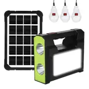 Solar Generator with Solar Panels, 13000mAh Portable Power Station