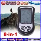 LF# Handheld Compass Altimeter Barometer Thermometer Weather Forecast Time