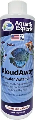 Water Clarifier Clears Cloudy Water Freshwater Aquarium-250ml