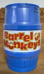 Barrel of Monkeys 1989 Milton Bradley #4056 Sealed Brand New Blue