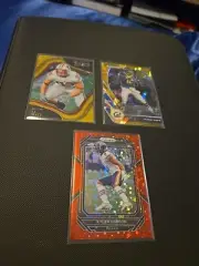 2021 Panini Prizm Jared Goff Gold Cracked Ice - Watt Field Level & Gordon /50!