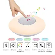 Bluetooth Speaker - Night Light Portable Lamp Speakers With Smart Touch Control