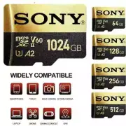 SONY Micro SD Card High Speed Memory Card 1TB 128GB 256GB MicroSD U3 A2 TFT Card