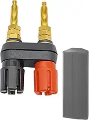 Banana Speaker Plugs, Speaker Banana Plugs Tip Type, Connector Gold Plated Speaker PlugsQuick Connect for Spring-Loaded Speaker Jack Terminals