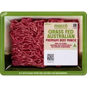 Macro Grass Fed Lean Beef Mince 500g