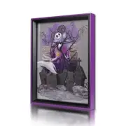 Disney Dual-Color deep shadowbox Nightmare BC Jack with Zero 11x14 .75" Frame...