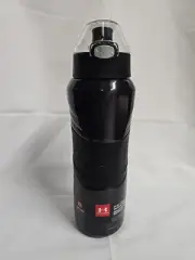 Under Armour Thermos 24oz Stainless Steel Water Bottle Locking Flip Top