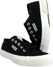 Superga 2750 Cotu Classic Peoples Shoes of Italy - Size US 5 Black - Unisex BNIB