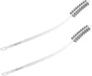 2pcs Flexible Washer Cleaner Brush for Drum Dryer Vent Cleaning Long Cleaning Tool for Washing Machine Inner Walls Crevices Material for Household Appliances