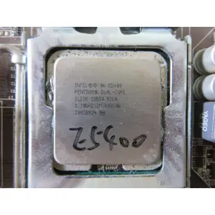C.P5/S775CPU-Intel E5400 2M / 2.70 GHz, 800 MHz FSB  直購價50