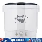 _ 1L Mini Rice Maker Food Steamer Keep Warm Function Multi-cooker for 1-2 People