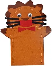 AKOOSY 1Set Hand Puppet Kit DIY Creative Handmade Puppets for Early Education Storytelling and Imaginative Play