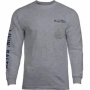 Salt Life Big Shot Long Sleeve NWT Large Color: Athletic Heather (Gray)