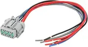 350Z Headlight Connector Harness with ABS Material, OEM 26010 CF40B, Stable Performance for Poor Light Connections, Unstable Speeds, and Flickering