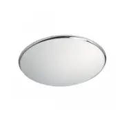 Acid Glass Trim Fluorescent Ceiling Light 18w in Chrome Superlux Lighting - CLL2171-CH
