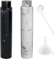 Perfume Atomisers Refillable, 2pcs Travel Perfume Atomiser Refillable Travel Perfume Bottle Refillable Perfume Atomiser Atomiser Spray Bottle Mini Perfume Refill Bottles for Outdoor Travelling