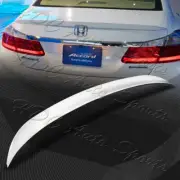 For 2013-2017 Honda Accord Sedan W-Power Pearl White Duckbill Rear Trunk Spoiler