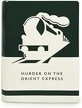 Half Moon Bay Murder on the Orient Express Book Vase | Murder On The Orient Express Book Shaped Flower Vase | Living Room Accessories & Ornaments For Living Room | Vases For Flowers & Decorative Books
