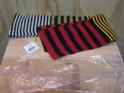 Vera Bradley Striped Knit Scarf Bittersweet Pattern NWT
