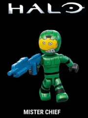 Mega construx Halo 20th anniversary green Mister / master Chief figure