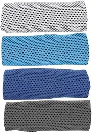 NOLITOY 4pcs Fitness Towels Gym Towels Quick-Dry Ice for Yoga Sports Gym Camping